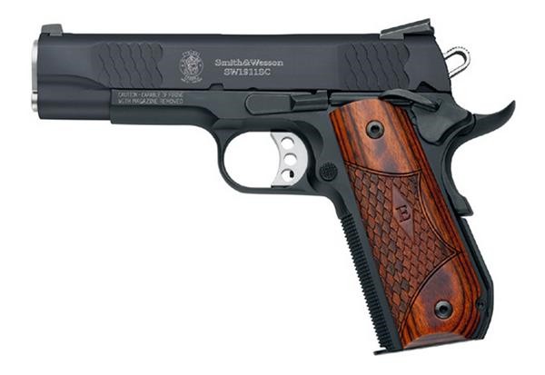 SW 1911-E 45ACP 4'' BLK 7RD - Smith Savings Week